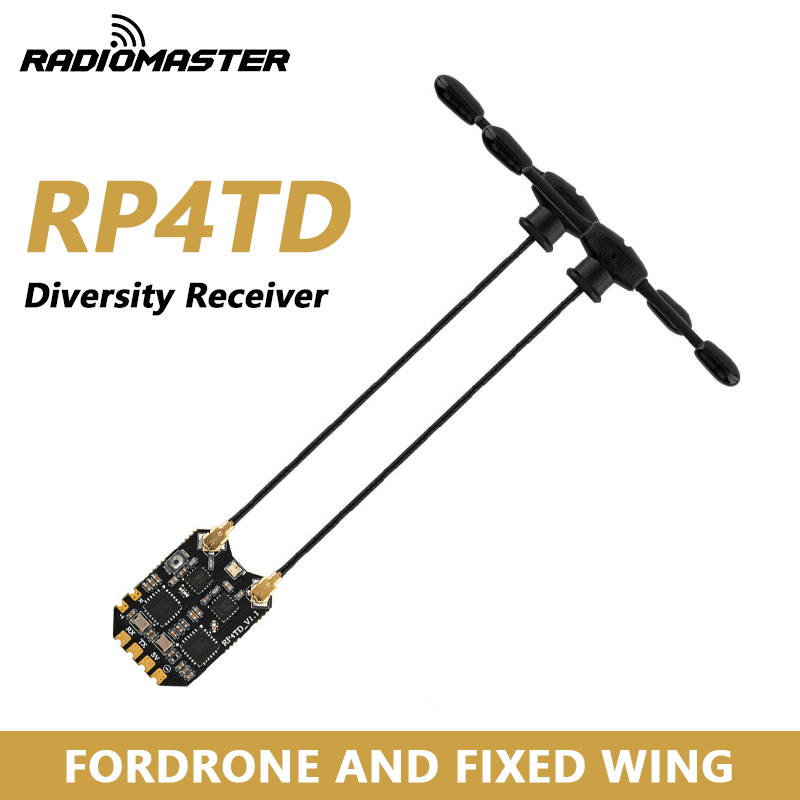Drone Buzzer - RadioMaster RP4TD ExpressLRS Ricevitore Diversity 2.4GHz