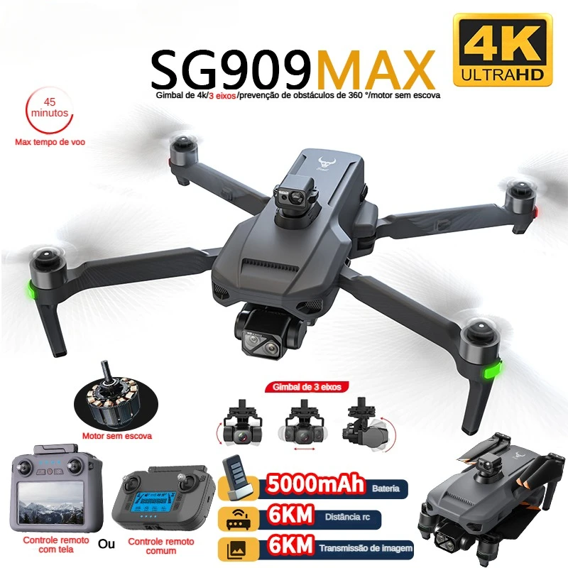 Drone Gimbal - ZLL SG909 SG909MAX Drone professionale con
