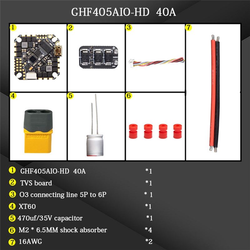 ABTI-GHF405AIO-HD 40A AIO Flig - Drone Esc recensione e prezzo