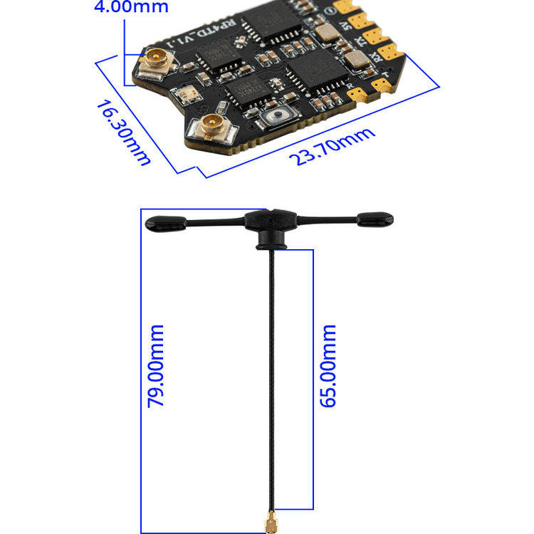 RadioMaster RP4TD ExpressLRS R - Drone Buzzer recensione e prezzo